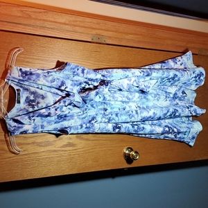 Womens Floral Print Dress